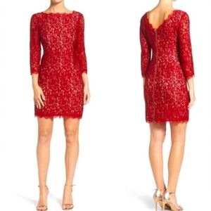 Red Lace Dress